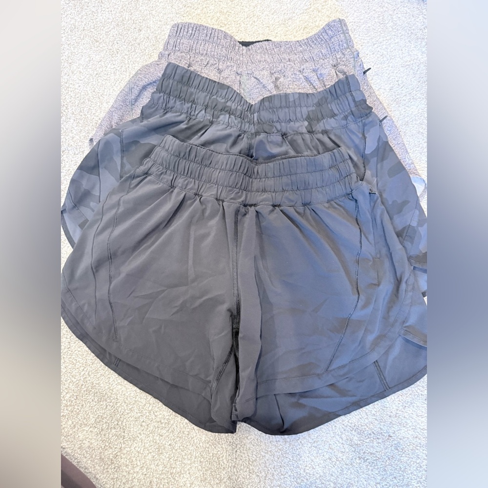 Lululemon Women's Track That Shorts - Set of 3